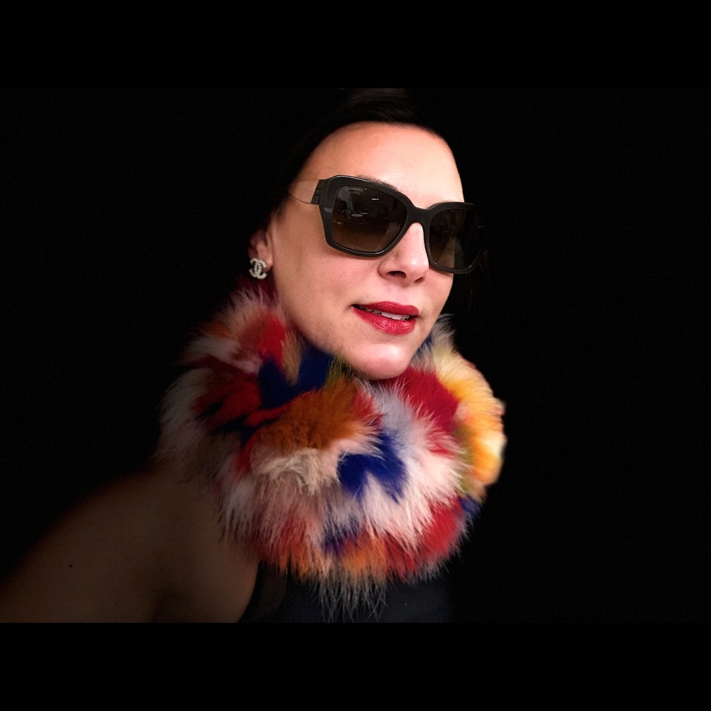 Genuine Fox fur “hat” or neck piece.